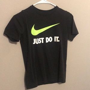 Nike “Just Do It” Black Tee Shirt